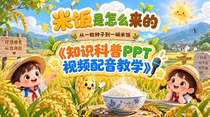 （v3版）虚拟人讲解+带动画PPT转视频