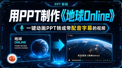 带视频素材的PPT变成配音视频（解说类）